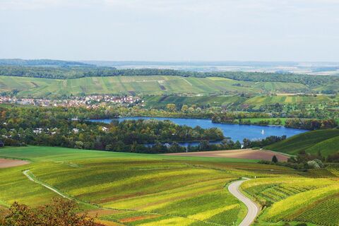 Blick auf den Breitenauer See | Weinsberger Tal | HeilbronnerLand