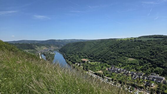 Foto von Gabriele Wagener entlang der Tour