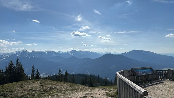 Foto de Jürgen Spitzkopf a lo largo del recorrido