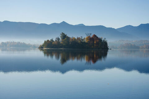 Radtour - Staffelsee-Murnauer Moos - Blick auf den Staffelsee