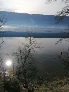 Foto von Dagmar Hofer entlang der Tour