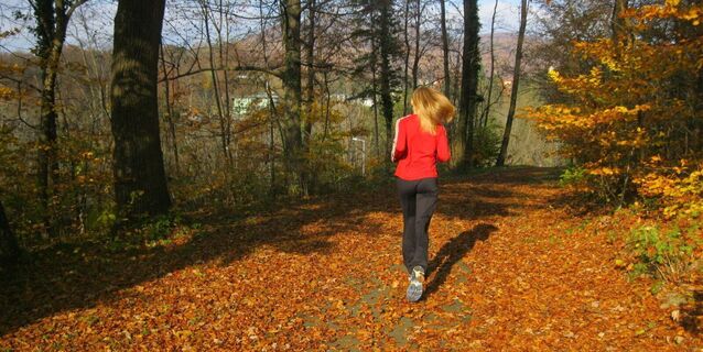 herbstliches Laufen
