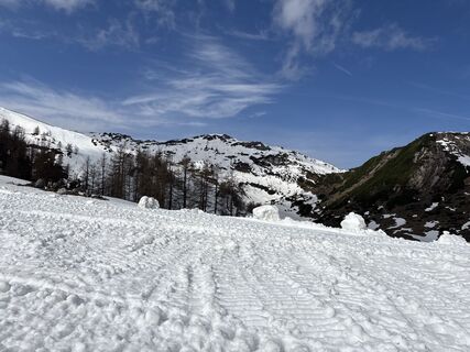 Foto von Heinz Sperl entlang der Tour