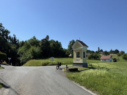 Zdjęcie z Juergen Mayrbaeurl wzdłuż trasy