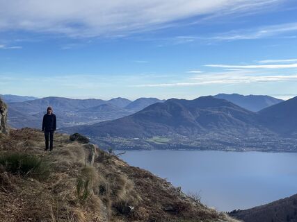 Foto von Christof Seckinger entlang der Tour
