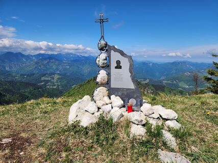 Foto von Petra Riegler entlang der Tour
