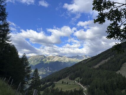 Photo de Andreas le long du parcours