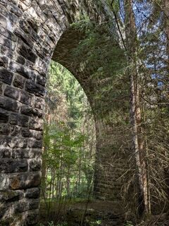 Photo de Martina Braunstein-Lamatsch le long du parcours