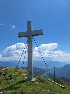 Foto von Dagmar Hofer entlang der Tour