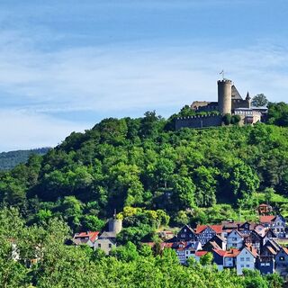Blick auf Schloss Biedenkopf