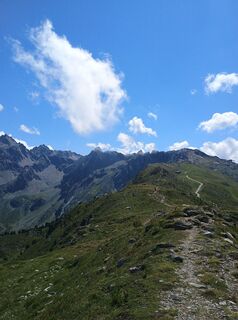 Foto von Andreas entlang der Tour