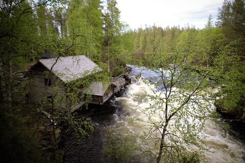 Tagesausfluchthütte Myllykoski im Pieni Karhunkierros, Nationalpark Oulanka