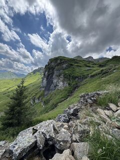 Foto von Andrea Omlin entlang der Tour