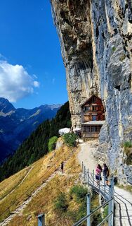 Foto von Max Gisler entlang der Tour