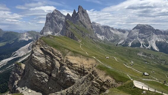 Photo de Steve Bowen le long du parcours
