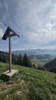 Foto von Jill entlang der Tour