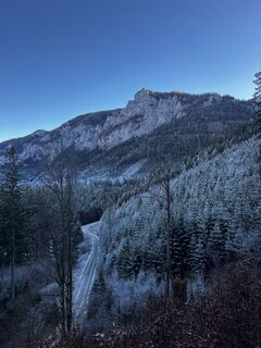 Photo de Othmar Schrempf le long du parcours