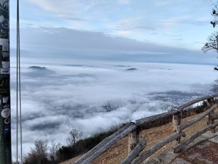 Foto de Daniele Berini a lo largo del recorrido