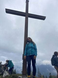 Foto de Kate Rusakova a lo largo del recorrido