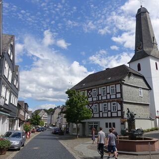 Altstadt Bad Laasphe - Kirchplatz