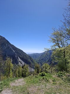 Foto von Miha Gros entlang der Tour