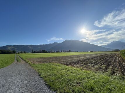 Foto von Ewald Zweifel entlang der Tour