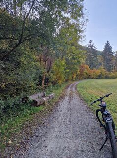 Foto von Ilse Pregartner entlang der Tour