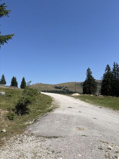 Foto von Heinz Sperl entlang der Tour
