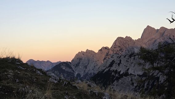 Photo de Klementina Gartner le long du parcours