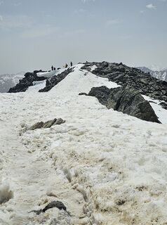 Foto von Sylvia Wilhelm entlang der Tour