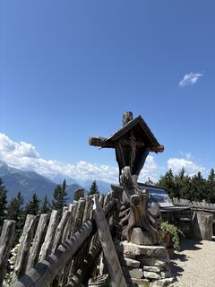 Foto von Heinz Sperl entlang der Tour