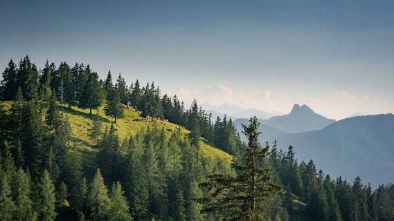 Bergblick in Richtung Süden