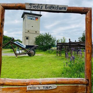 Grenzturm auf dem Grünen Band in Bad Lauterberg im Harz Bartolfelde