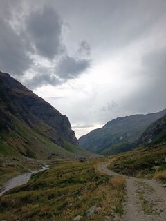 Foto von Aner entlang der Tour