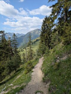 Foto von Sarah Wellhöner entlang der Tour