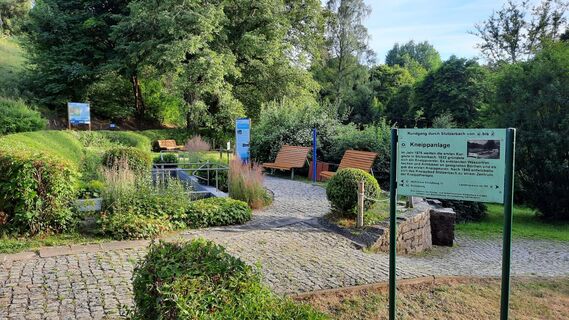 Kneippanlage Dr. Barthels - Beginn des AtemWeges