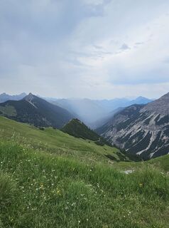 Foto von Martina entlang der Tour