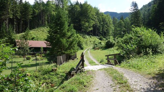 Beginn des Aufstiegieges