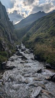 Foto von Klaus Lehner entlang der Tour