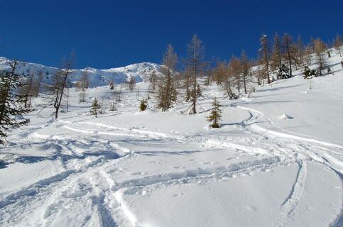Oberhalb der Seebachalm