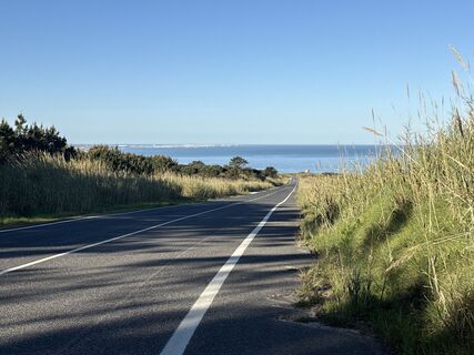 Photo de Helmut Schellmann le long du parcours