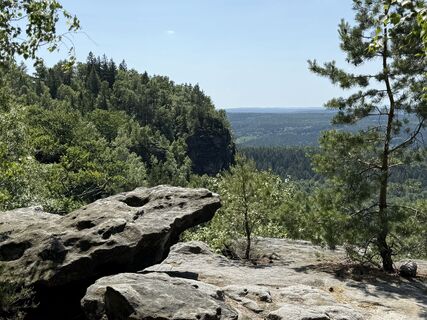 Foto de Norbert Herbig a lo largo del recorrido