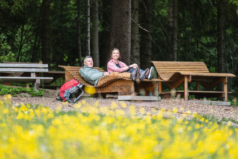 Heilklimasteig Schönwald Relax Liegen