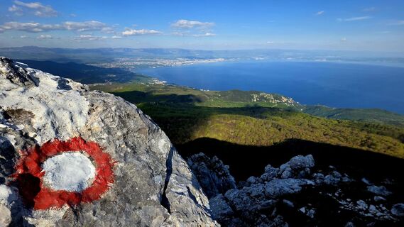 Photo de Danijel Sorola le long du parcours