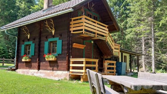 die Schmalzklause - eine Jagdhütte (nicht bewirtschaftet)