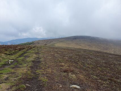 Foto de Danja Kundigraber a lo largo del recorrido