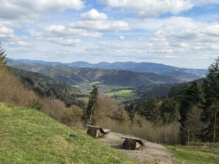 Foto von Christiane Schütz entlang der Tour