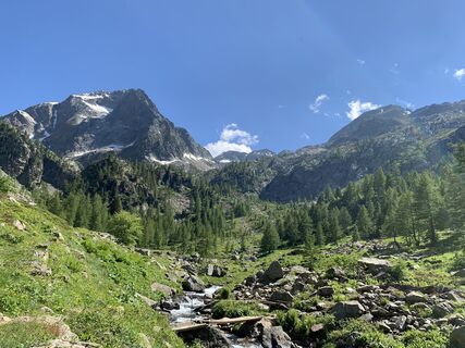 Photo de Toni Lerda le long du parcours