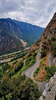 Foto de Fabrizi Mellano a lo largo del recorrido