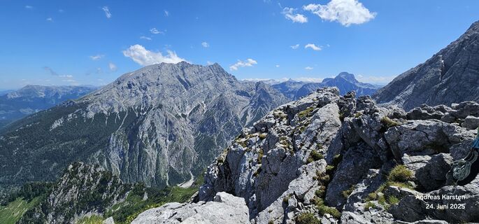 Zdjęcie z Andreas Karsten wzdłuż trasy